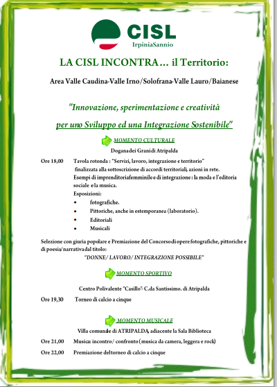 cisl-incontra