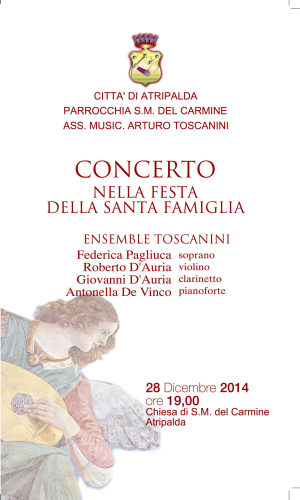 Natale, concerto alla chiesa del Carmine