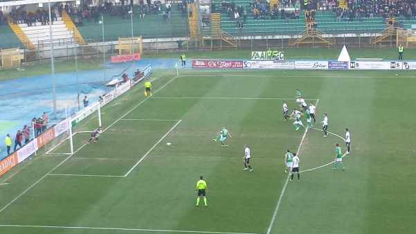 Avellino-Ternana rigore Castaldo