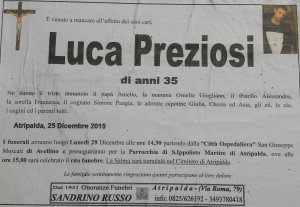 Manifesto Luca Preziosi