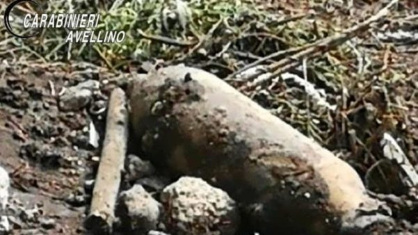 Ordigno bellico ritrovato ad Avellino: la bomba verrà fatta brillare in una cava di Atripalda - Atripalda News