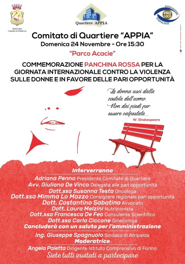 Atripalda News Attualita A Parco Delle Acacie Domenica Convegno Per Dire No Alla Violenza Sulle Donne Atripalda News